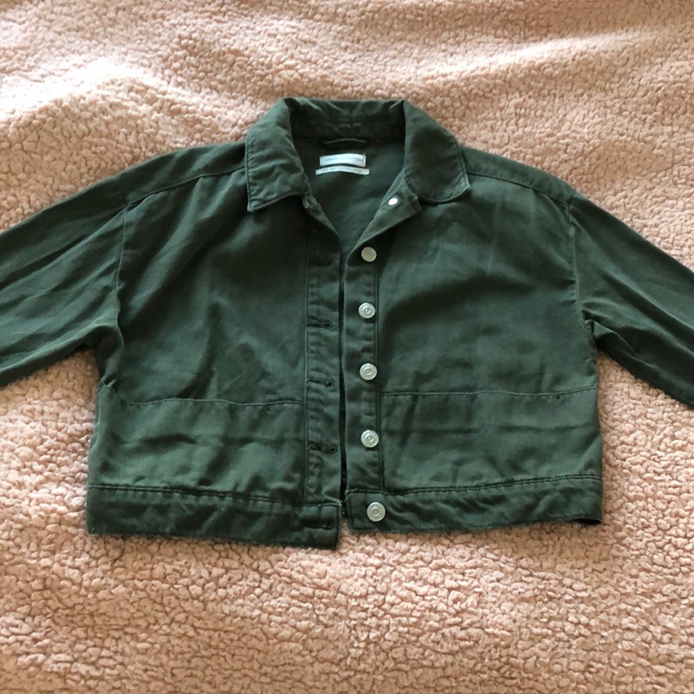 Urban Outfitters Cropped Utility Jacket - Small